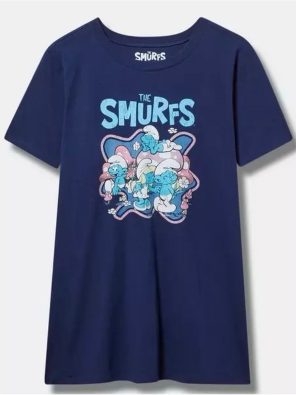 Torrid 1X The Smurfs graphic tee short sleeve